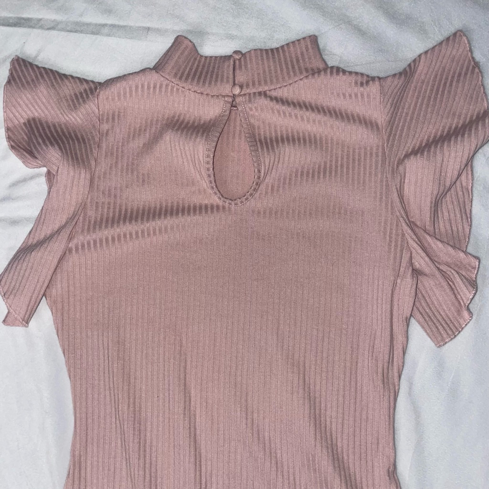 NWOT Women's TCEC Bodysuit Size S Pink - Picture 7 of 10